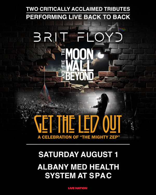 Enter for your LAST Chance to see Brit Floyd and Get The Led Out LIVE at SPAC!