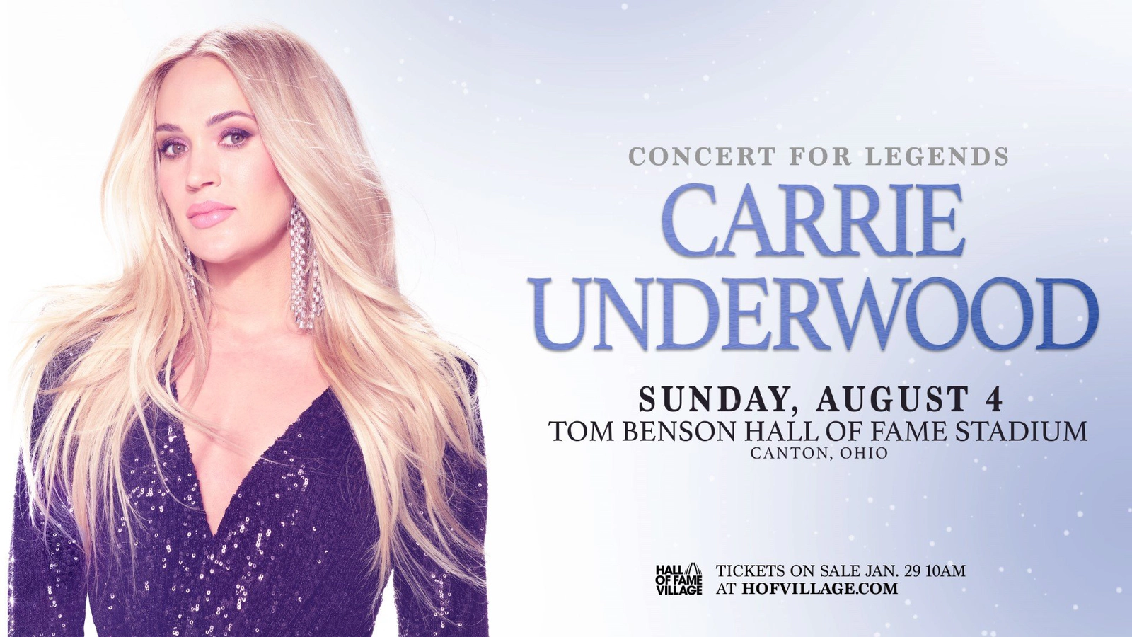 Win tickets to see Carrie Underwood at the 2024 Concert for Legends