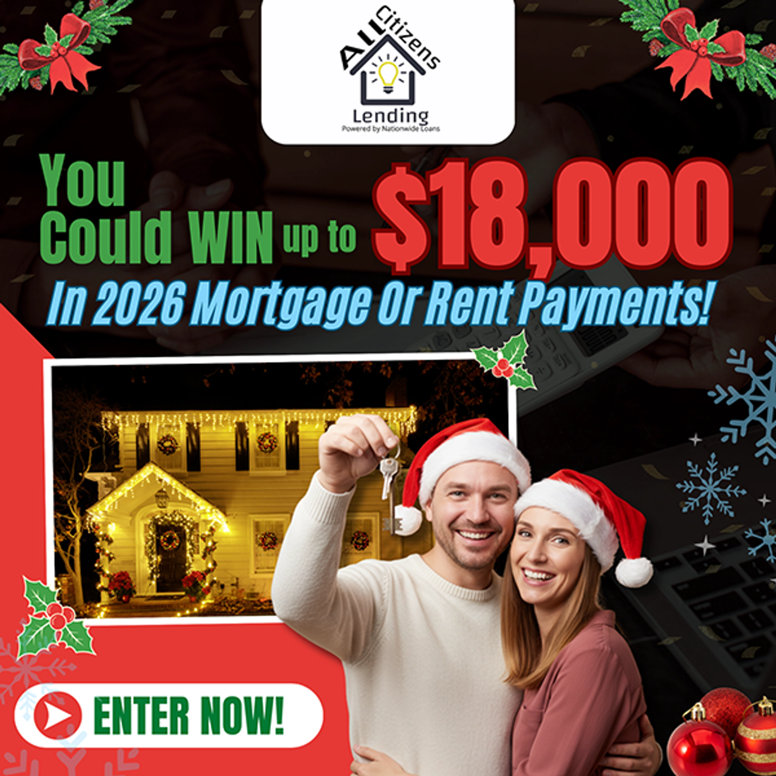 The 2025 Christmas Mortgage Miracle Sweepstakes