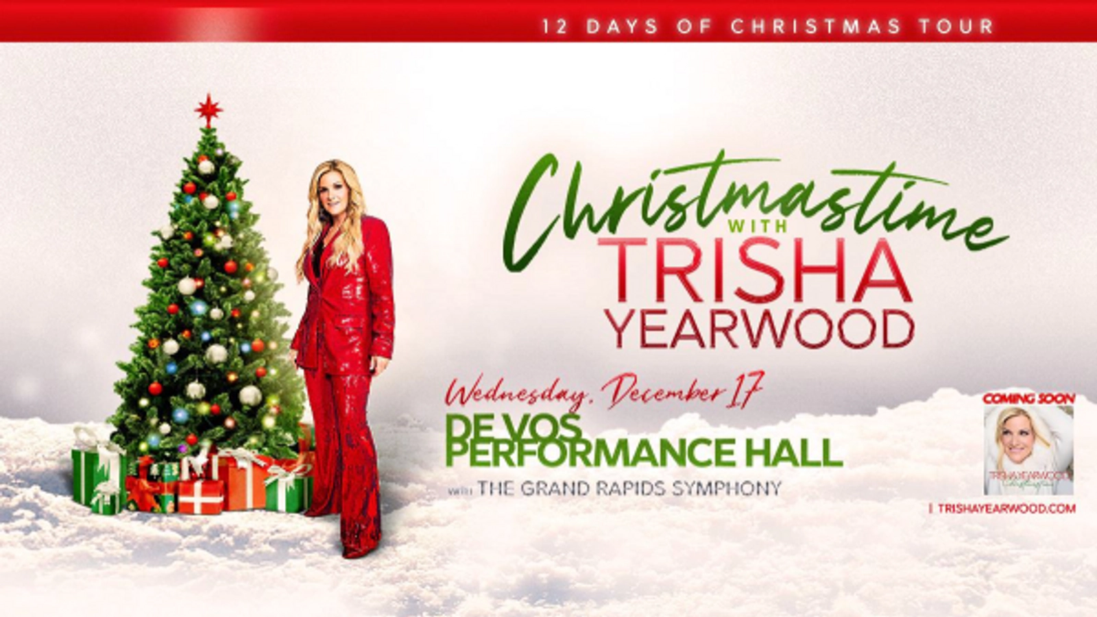 Win Tickets to Christmastime with Trisha Yearwood!