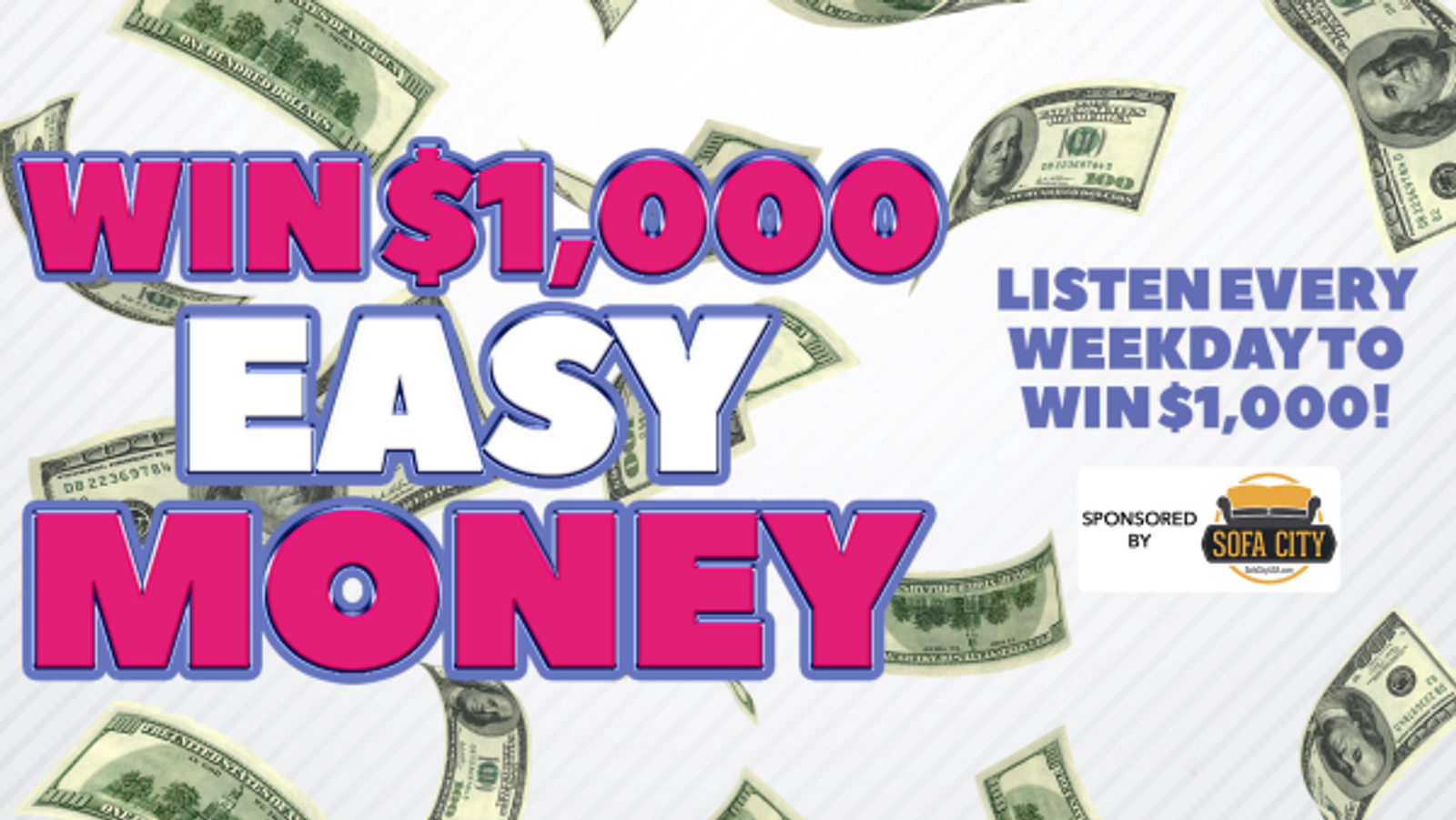 Win $1000 Easy Money!