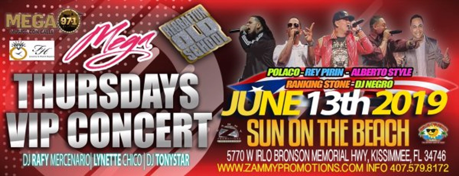Registrate Para Ganar Boletos Para Old School Regueton en Sun on The Beach - Thumbnail Image
