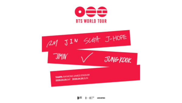 BTS WORLD TOUR IN TAMPA