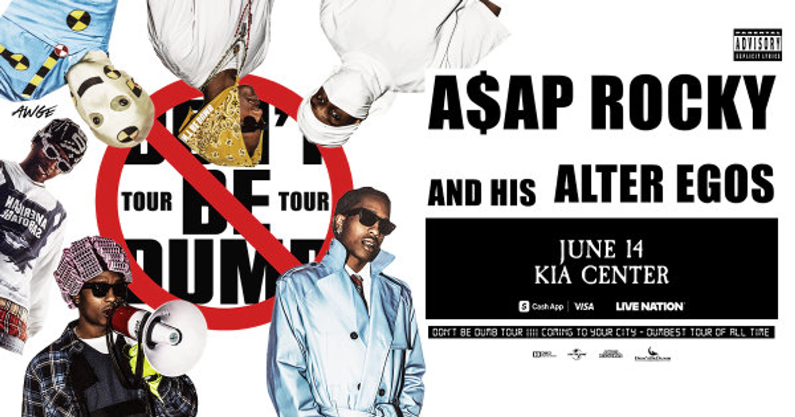 A$AP Rocky: Don't be Dumb World Tour