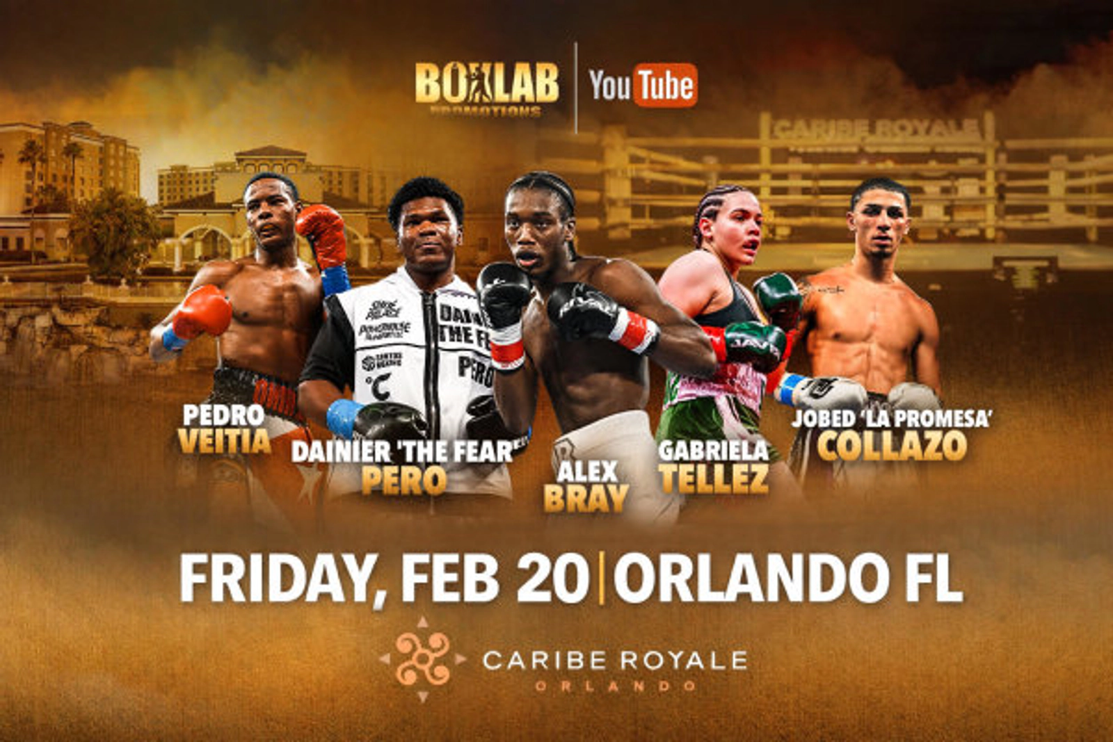 Night of Champions XIV at Caribe Royale Orlando 2/20/26