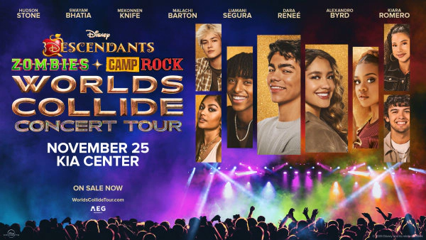Disney's Descendants, ZOMBIES, and Camp Rock: Worlds Collide Concert Tour