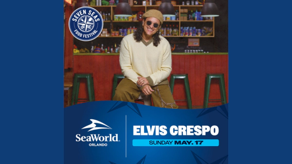 Gana entradas para Elvis Crespo en SeaWorld Seven Seas Food Festival