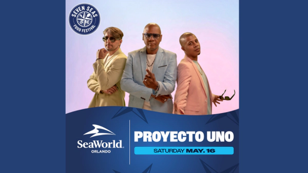 Gana entradas para Proyecto Uno en SeaWorld Seven Seas Food Festival