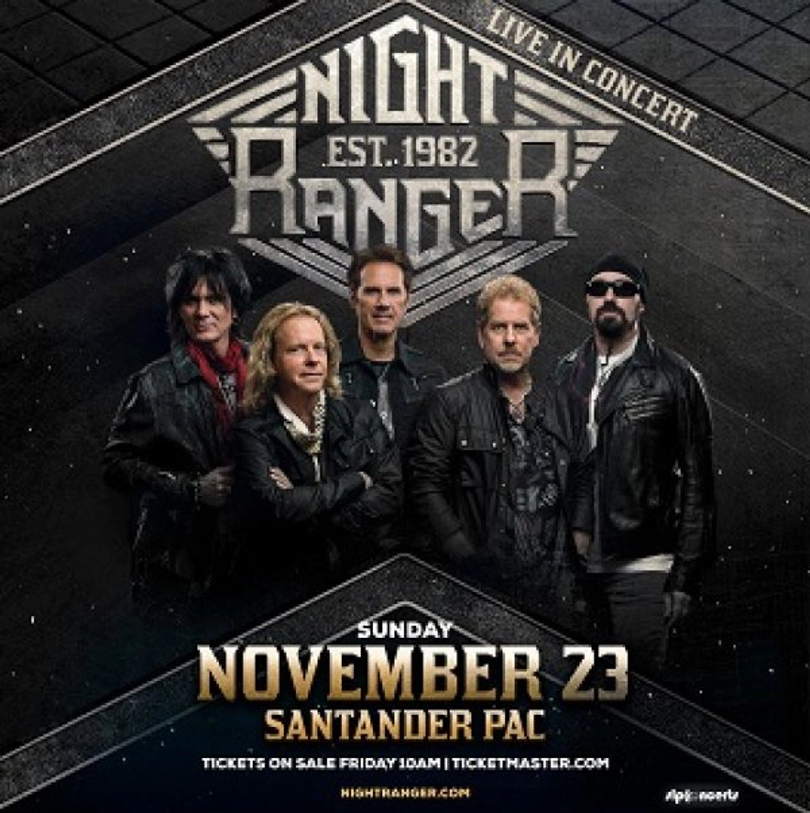 Register to win Night Ranger Tickets!