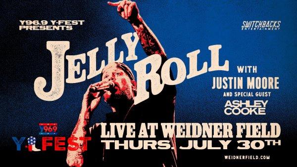 Enter To Win Tickets To YFest feat. Jelly Roll!