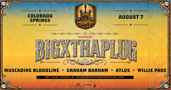 Enter To Win Country Rising Festival Tickets!