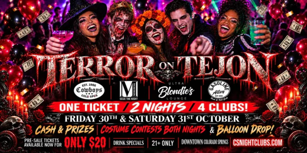 Enter To Win Passes To Terror On Tejon!