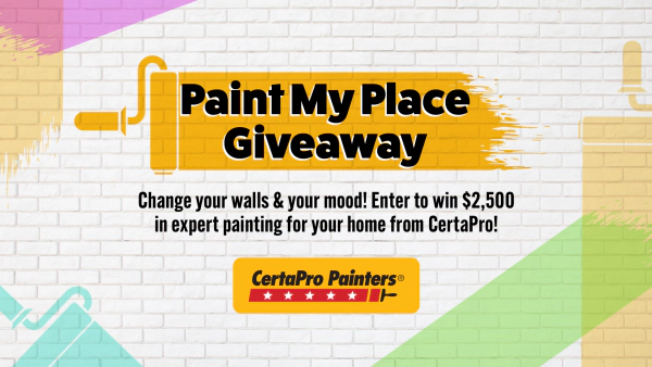 CertaPro's Paint My Place Giveaway