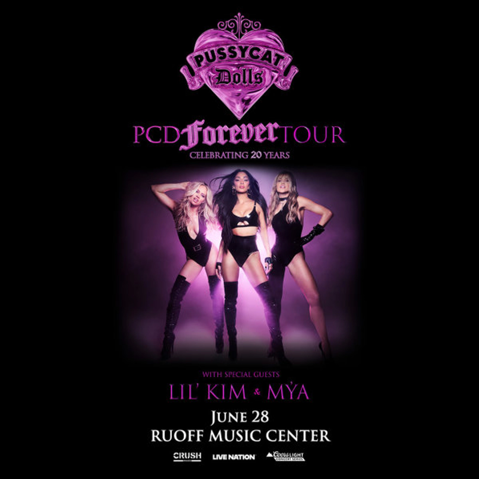 Pussycat Dolls at Ruoff Music Center on June 28, 2026