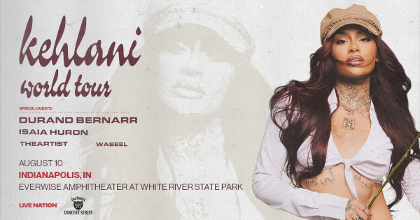 Kehlani @ Everwise Amphitheater 8/10/26 Ticket Giveaway