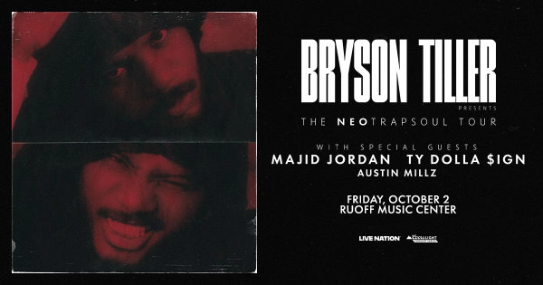 Bryson Tiller @ Ruoff Music Center 10.2.26 Ticket Giveaway
