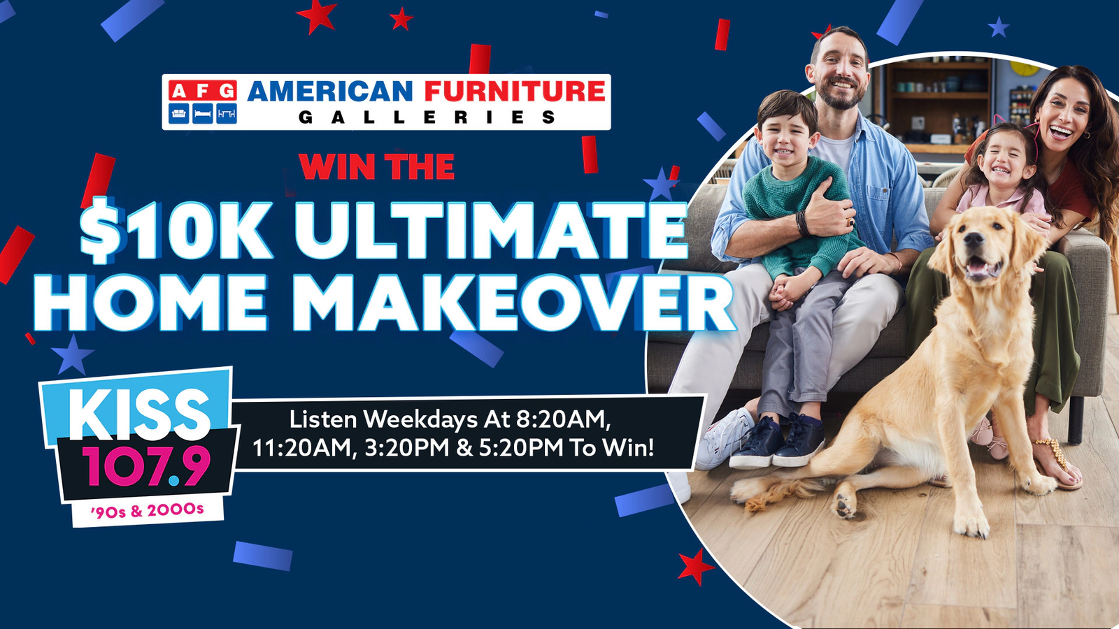 Win The $10K Ultimate Home Makeover From American Furniture Galleries ...