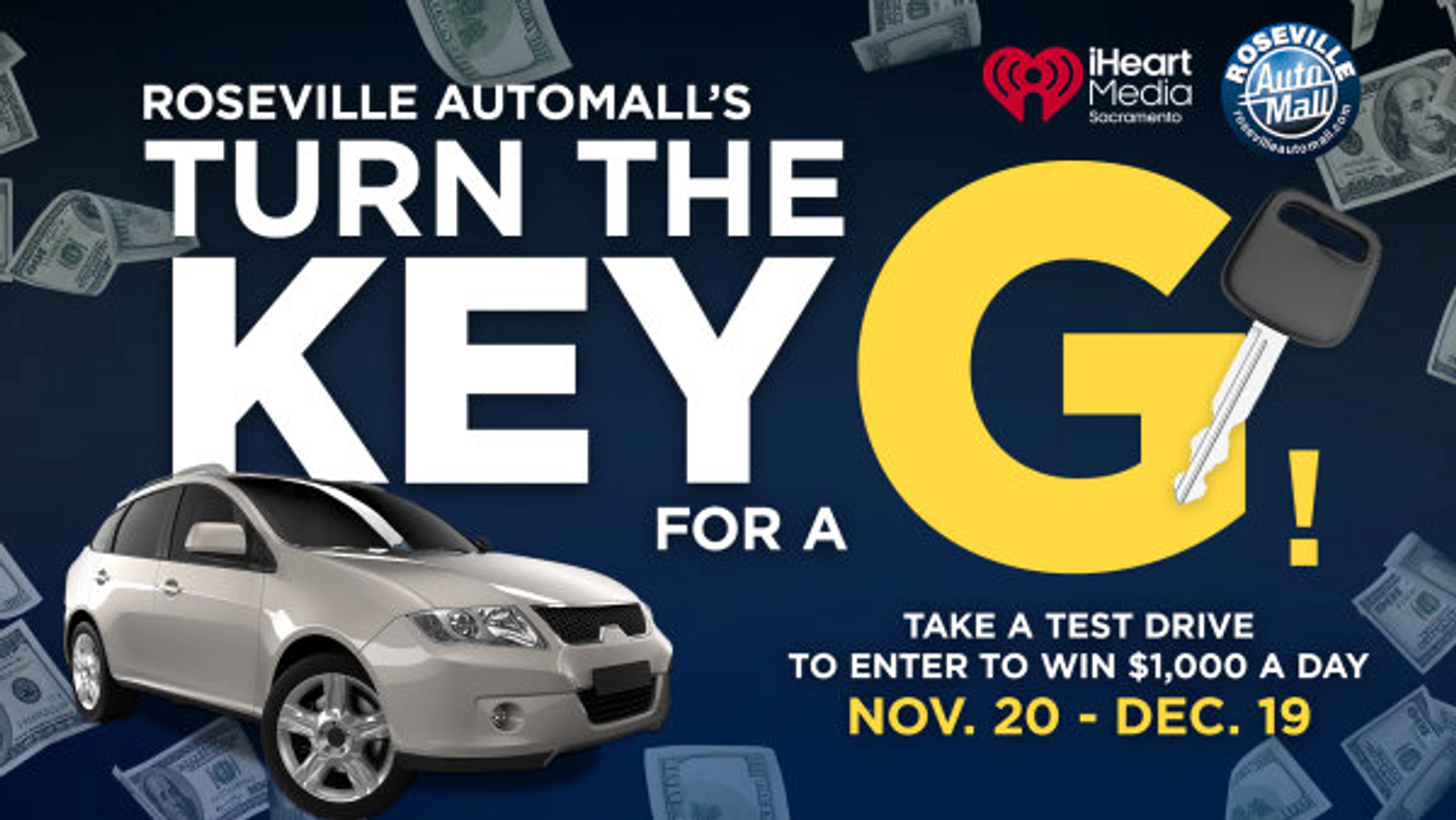Took A Test Drive? Now Enter To Win $1,000 From Roseville Automall!