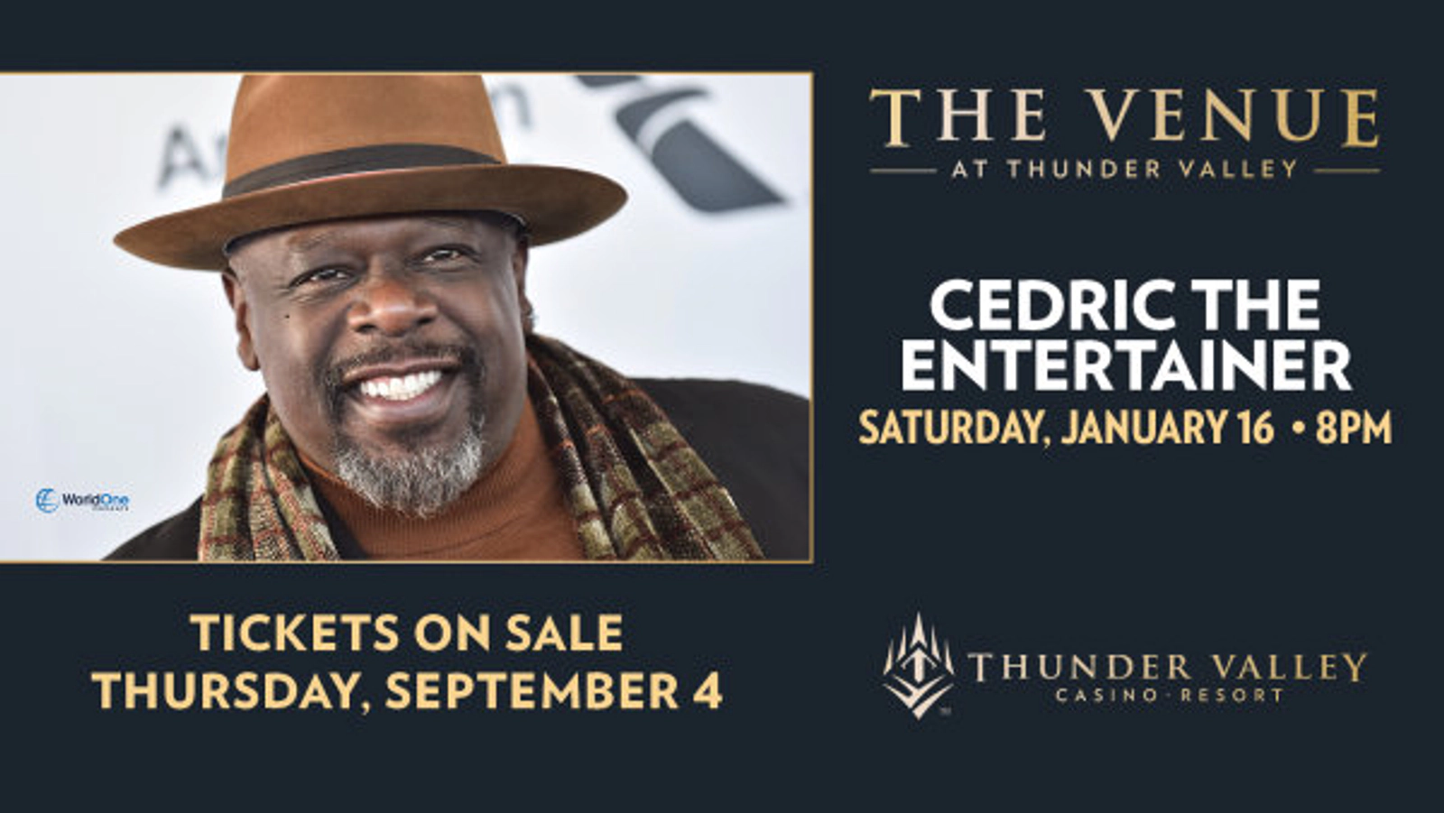 Enter To Win Tickets To See Cedric The Entertainer Coming January 16 At Thunder Valley!
