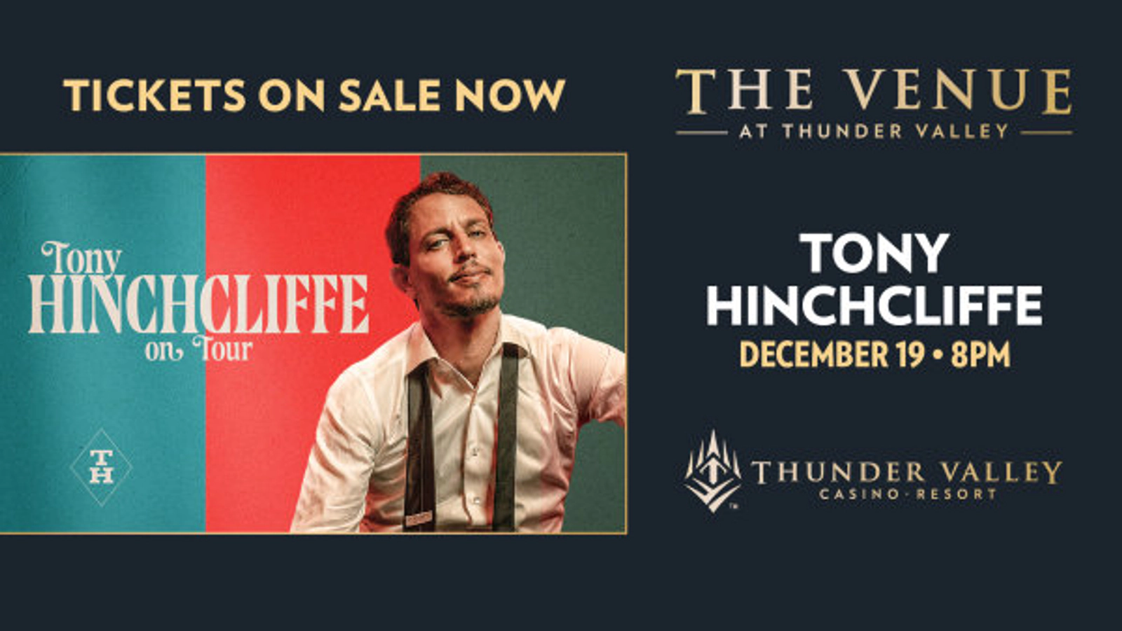 Enter To Win Tickets To See Tony Hinchcliffe On December 19 At The Venue At Thunder Valley!