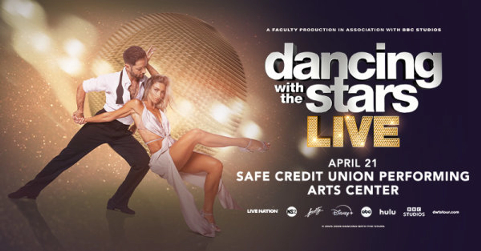Enter To Win Tickets For Dancing With The Stars Coming April 21 At SAFE CREDIT UNION CENTER!