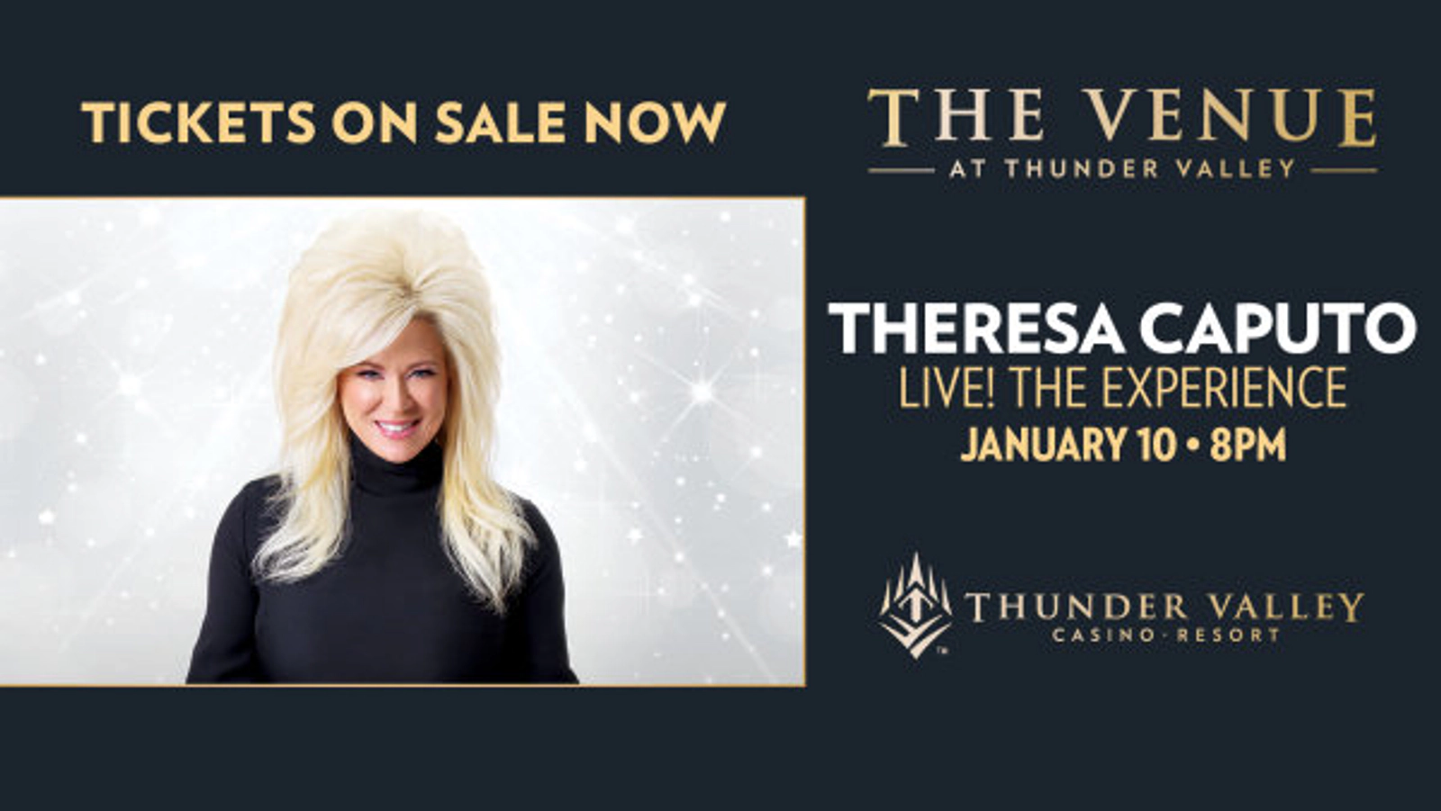 Enter To Win Tickets To See Theresa Caputo Coming January 10 At Thunder Valley!