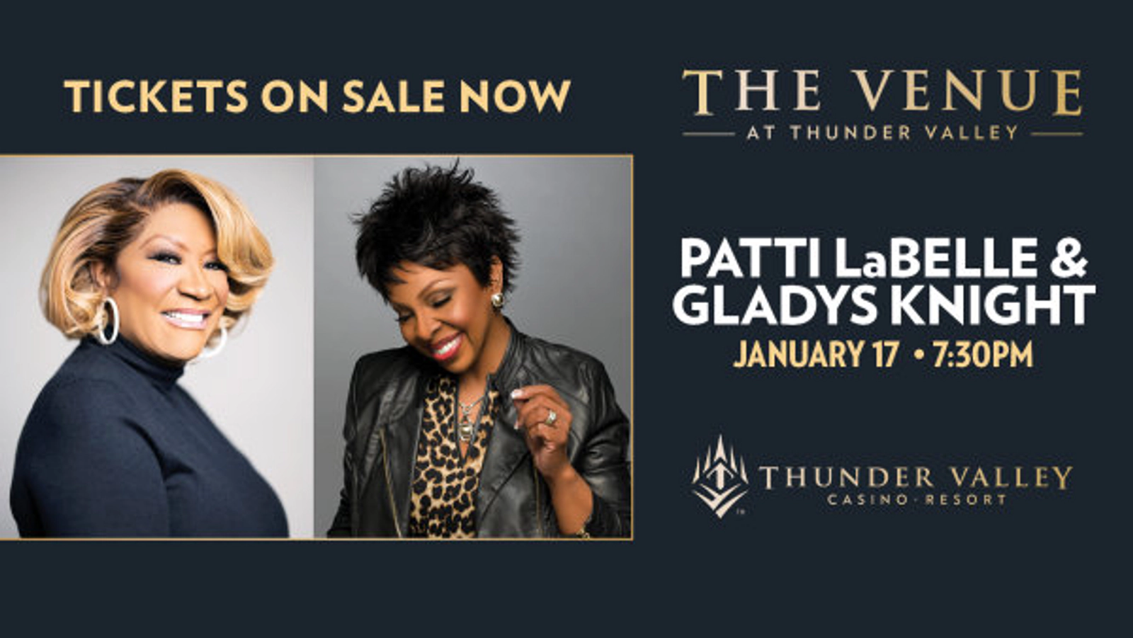 Enter To Win Tickets To See Pattie LaBelle & Gladys Knight Coming January 17 At Thunder Valley!