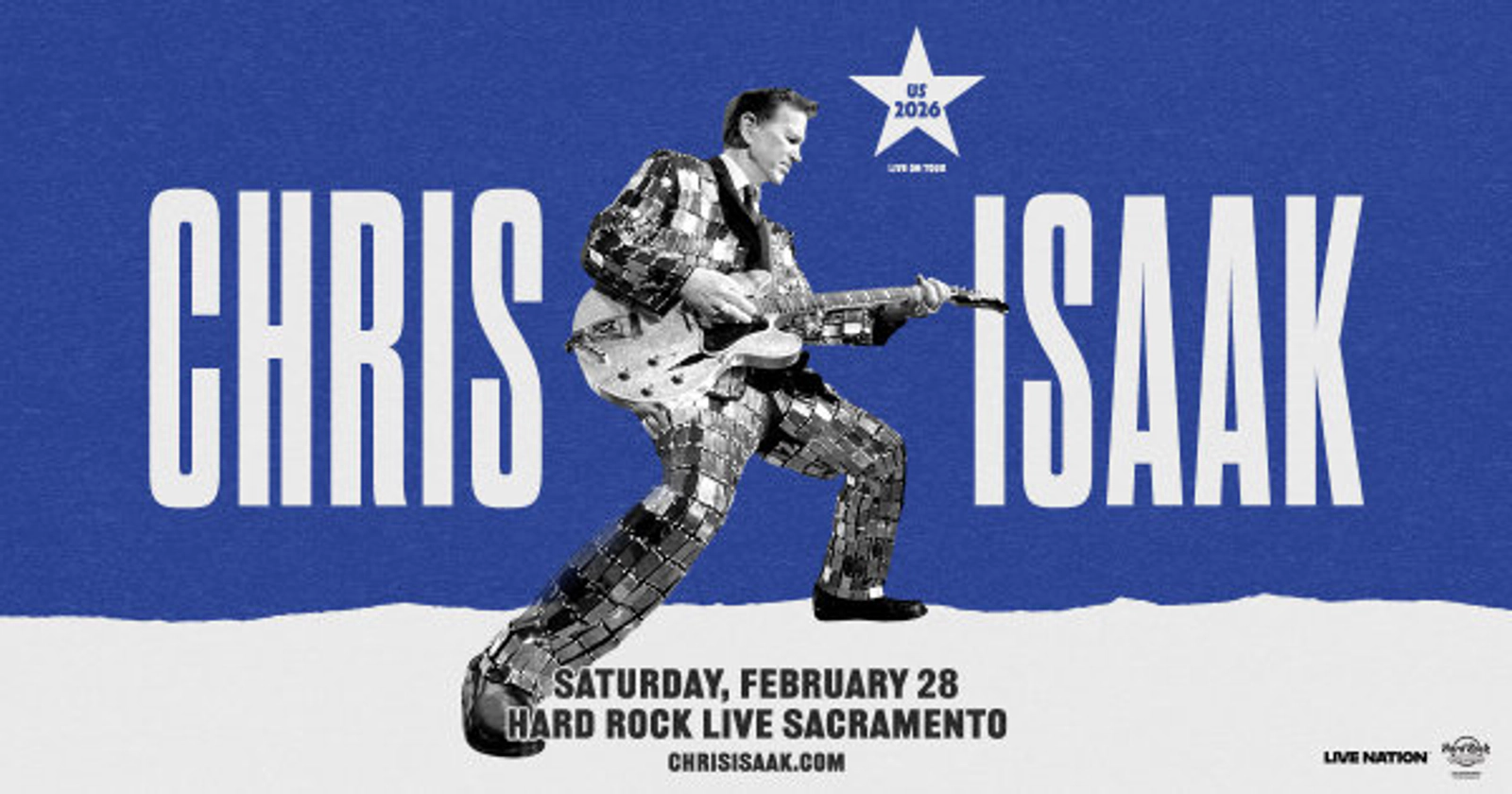 Enter For A Chance To Win Tickets To See Chris Isaak Coming February 28th At Hard Rock Live!