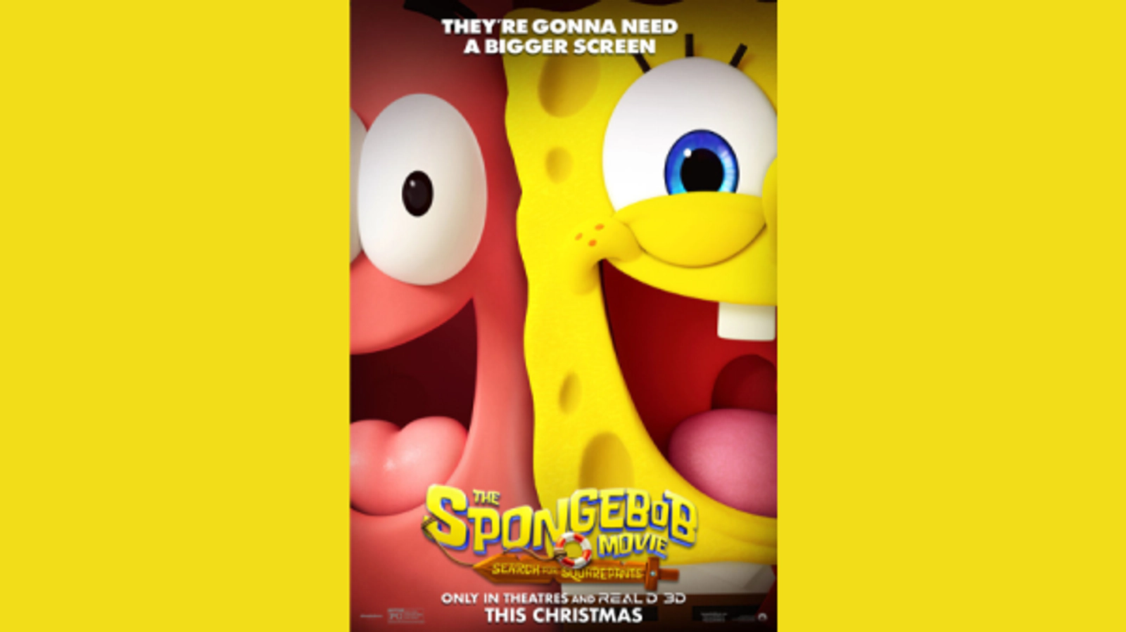 Enter To Win Reserved Seats At An Advanced Screening Of "The Spongebob Movie: The Search For Squarepants"