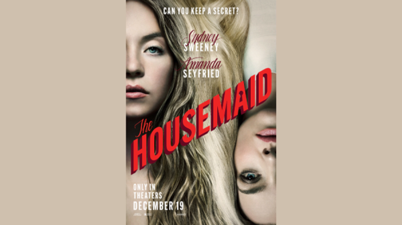 Win Reserved Seats For An Exclusive Advanced Screening Of "The Housemaid" On December 15th At Regal Natomas!