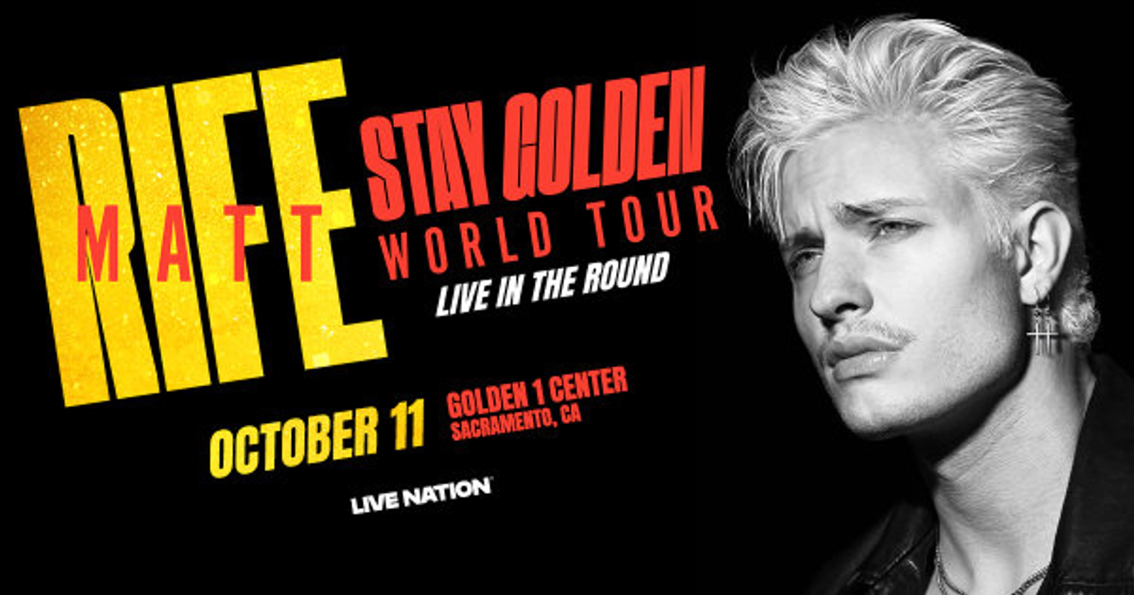 Enter To Win Tickets To See Matt Rife Coming October 11 At The Golden 1 Center!