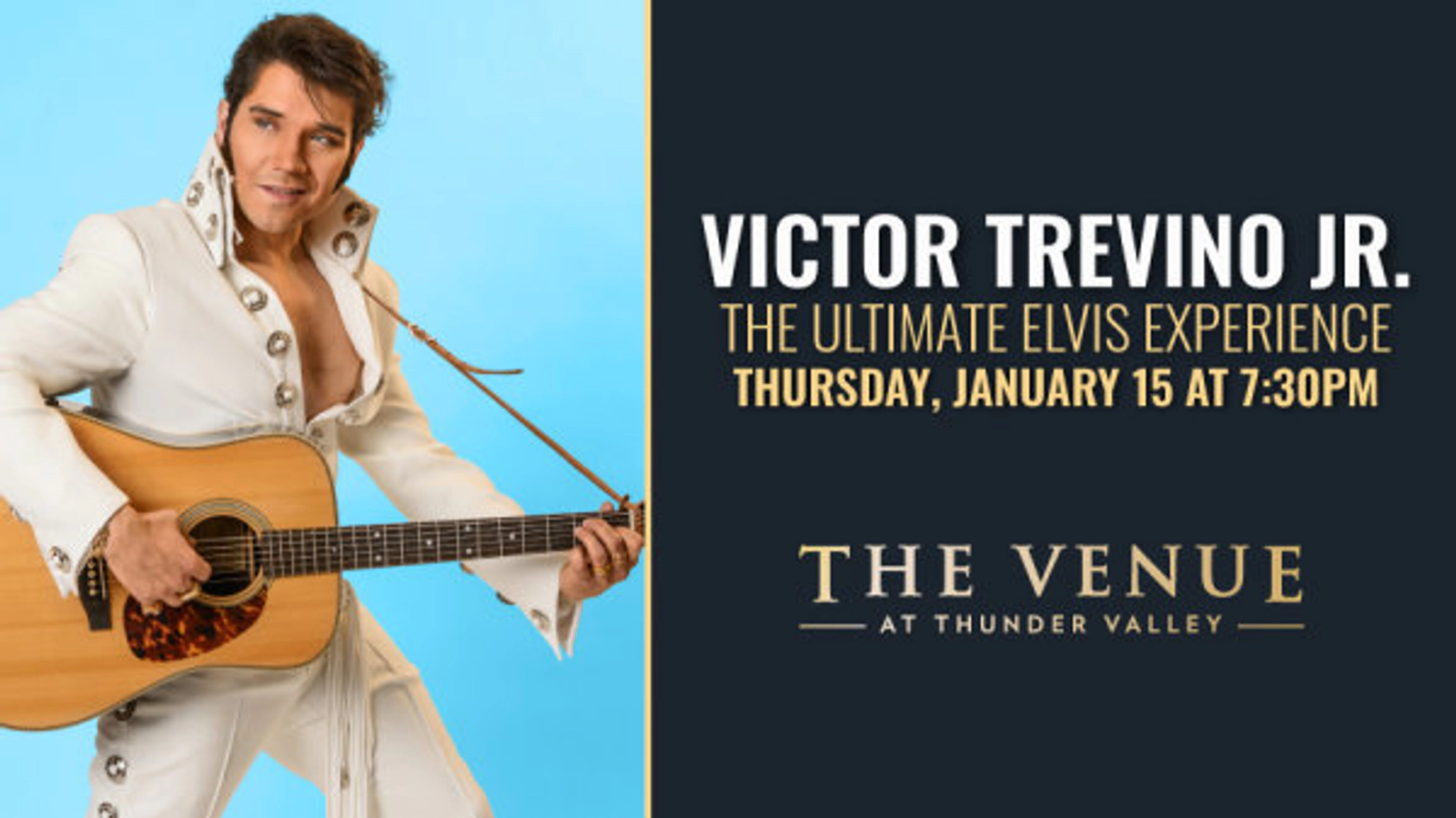 Enter To Win Tickets To See Victor Trevino Jr. Coming January 15 To The Venue At Thunder Valley!