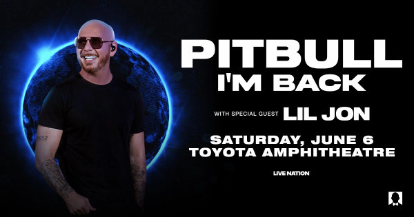 Enter To Win Tickets To See Pitbull Coming June 6th To Toyota Amp!