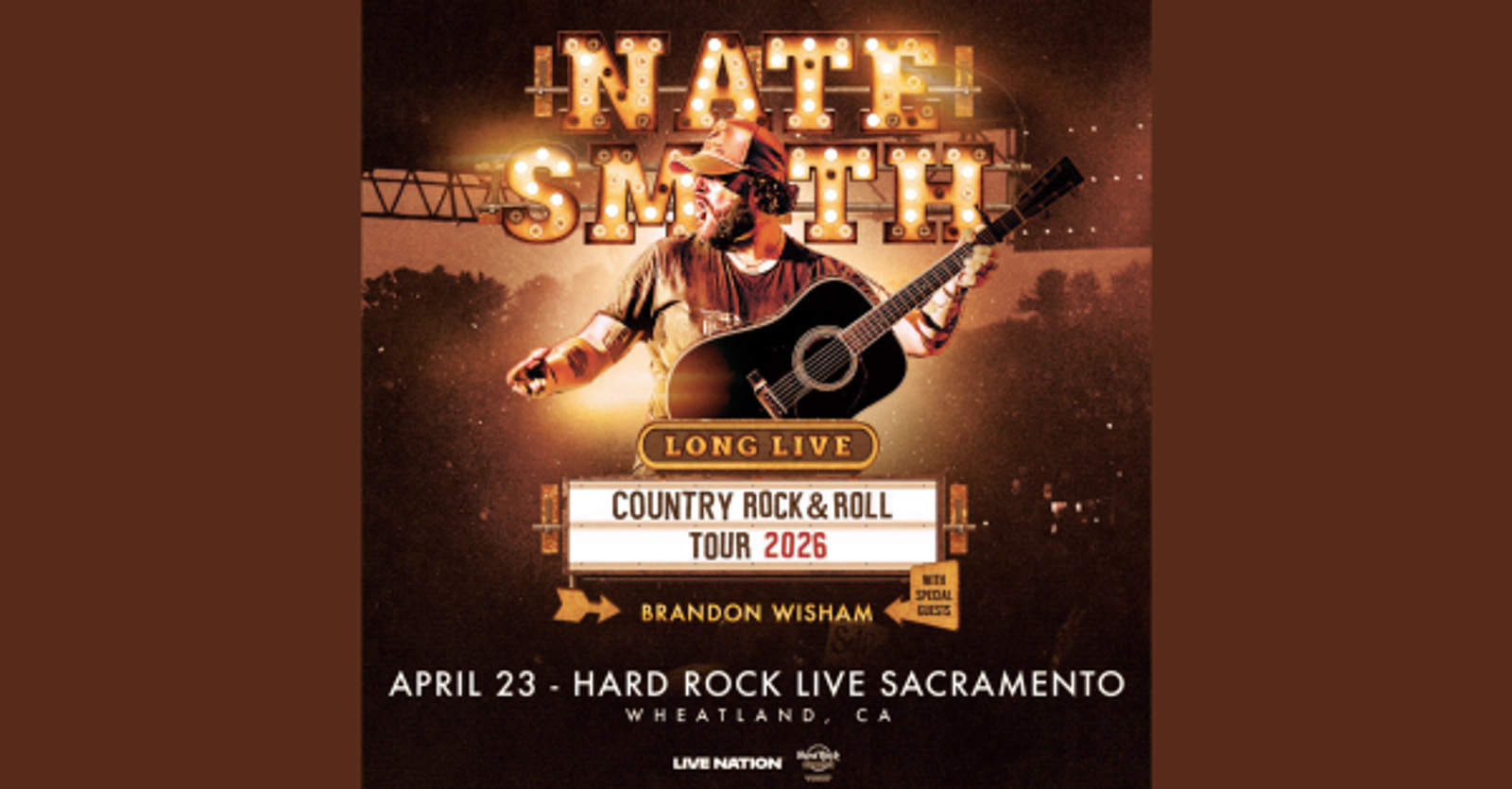 Enter To Win Tickets To See Nate Smith Coming April 23rd To Hard Rock Live!