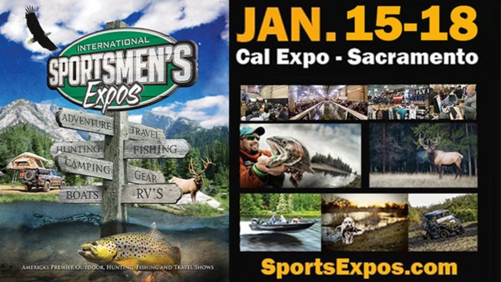 Enter To Win Tickets For The International Sportmen's Expo Coming In January To Cal Expo!