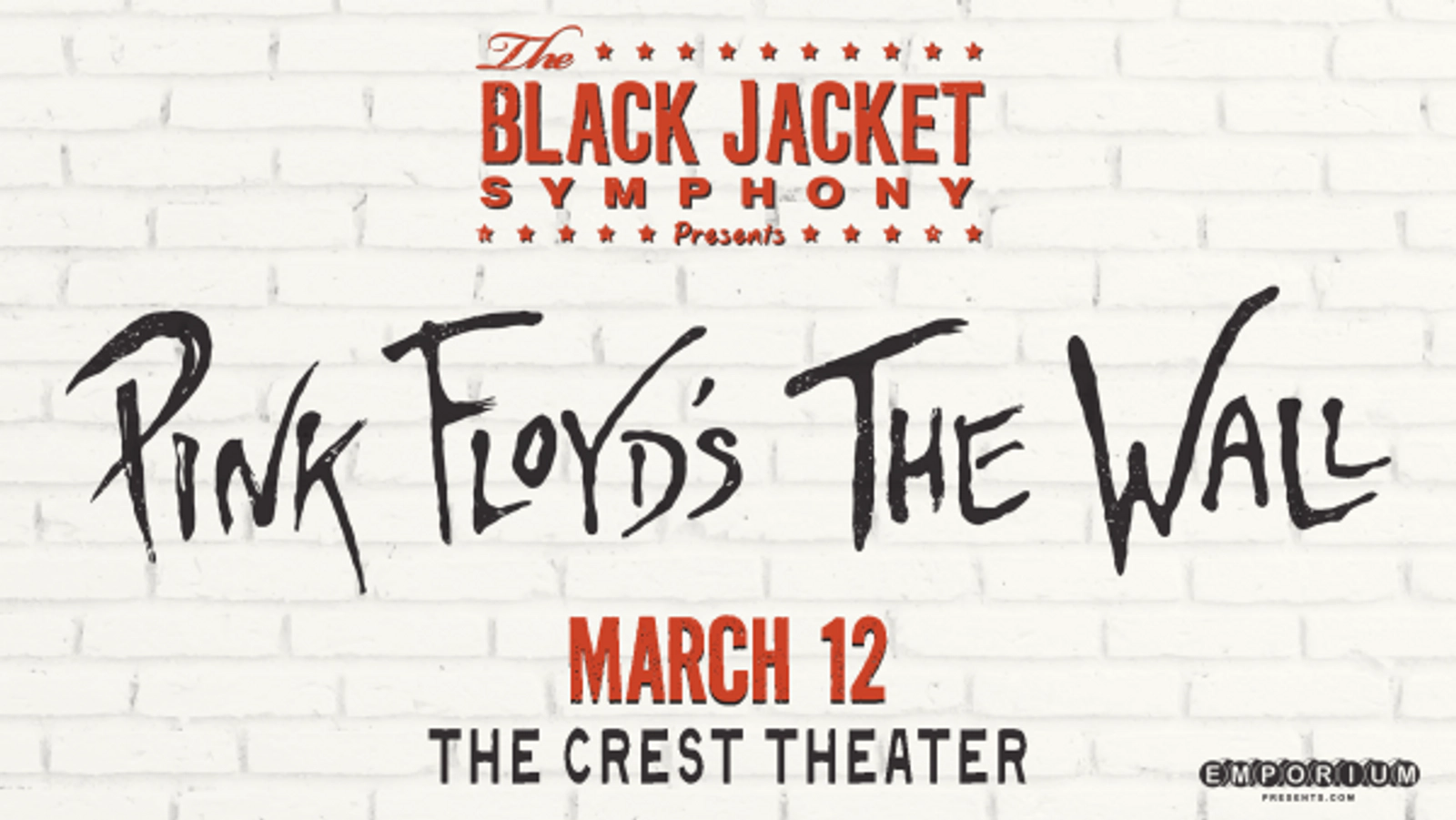 Enter To Win Tickets For Black Jacket Symphony Coming March 12 To The Crest Theater!