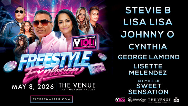 Enter To Win Tickets For The V101.1 Freestyle Explosion Coming May 8 To The Venue At Thunder Valley!