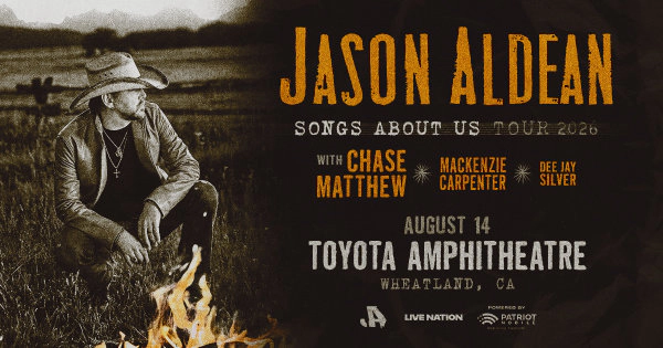 Enter Now For A Chance To Win Tickets To See Jason Aldean Coming August 14th To Toyota Amp!