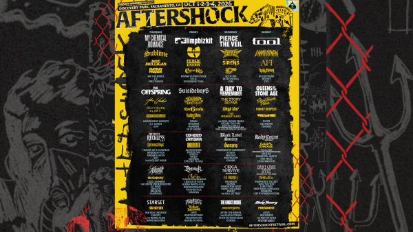 Enter For A Chance To Win Tickets For The Aftershock Festival 2026 Coming October 1-4!