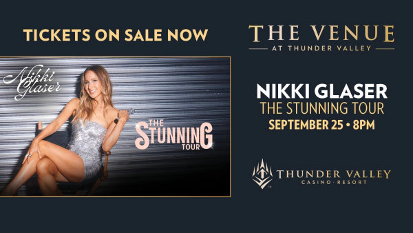 Enter To Win Tickets To See Nikki Glaser Coming September 25th To Thunder Valley!
