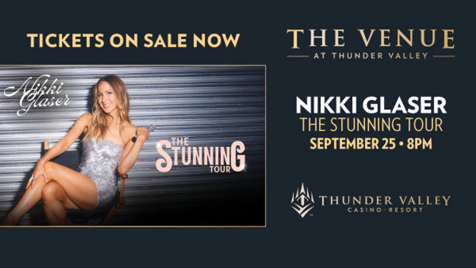 Enter To Win Tickets To See Nikki Glaser Coming September 25th To Thunder Valley!