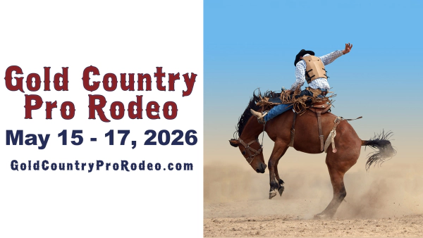Enter To Win Tickets For The Gold Country Pro Rodeo Coming May 15-17 To The Gold Country Fairgrounds in Auburn!