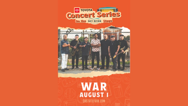 Enter For A Chance To Win Tickets To See War On August 1 At The CA State Fair!