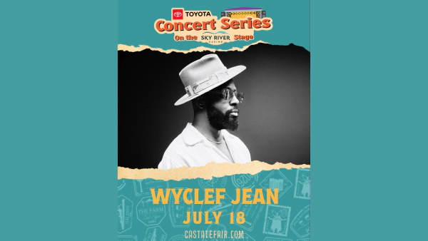 Enter For A Chance To Win Tickets To See Wyclef Jean On July 18th At The CA State Fair!