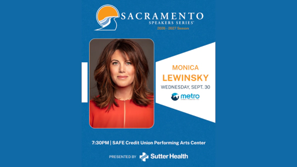 Enter For A Chance To Win Tickets To See Monica Lewinsky At The Sac Speaker Series On September 30th!