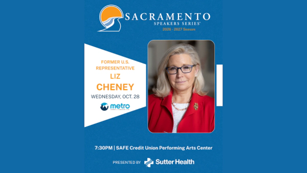 Enter For A Chance To Win Tickets To See Liz Cheney At The Sac Speaker Series On October 30th!