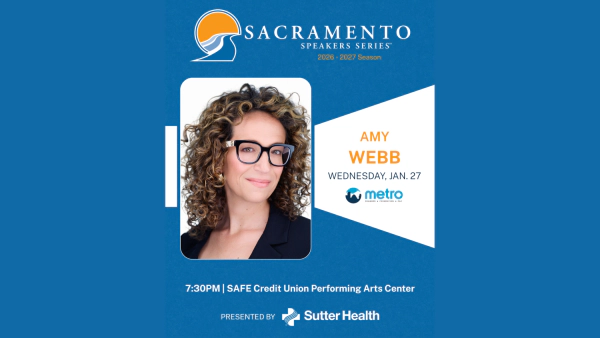 Enter For A Chance To Win Tickets To See Amy Webb At The Sac Speaker Series On January 27th!