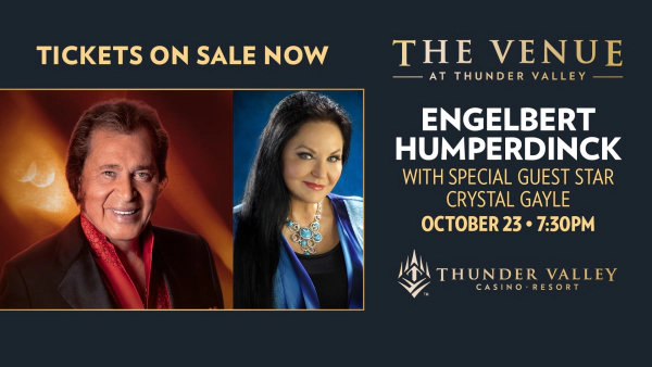 Enter For A Chance To Win Tickets To See Engelbert Humperdinck Coming October 23rd To Thunder Valley!