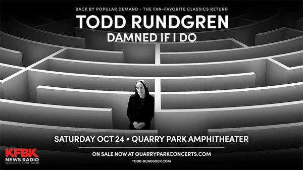 Enter To Win Tickets To See Todd Rundgren October 24th At Quarry Park Amp In Rocklin!