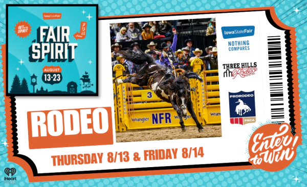Enter to Win Tickets to see the Rodeo at The Iowa State Fair!